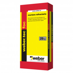 WeberTec Foc 25Kg. Negro