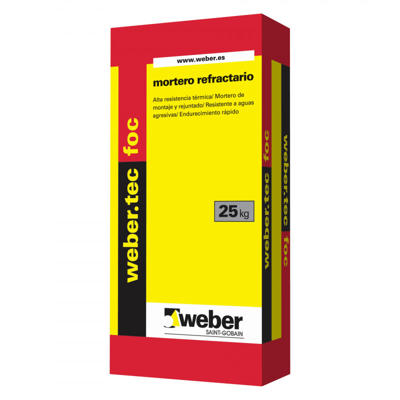 WeberTec Foc 25Kg. Negro WeberTec Foc 25Kg. Negro