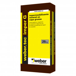 comprar WeberDry Imper G 25Kg. Gris online - Weber