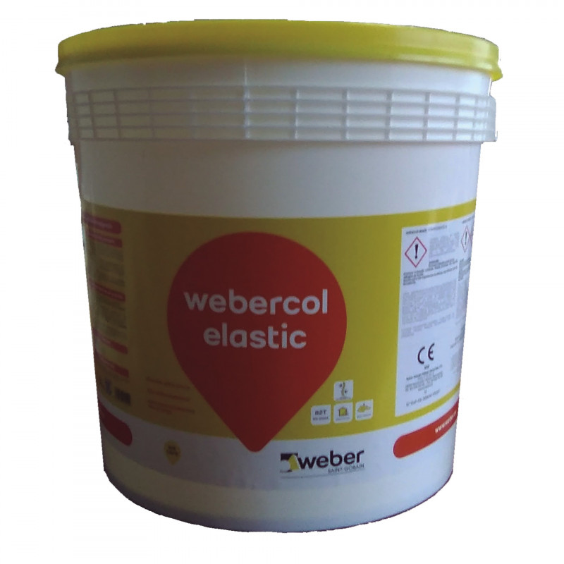 WeberCol Elastic 10Kg. Blanco