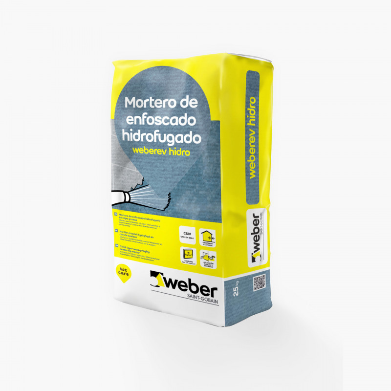 WeberRev Hidro 25Kg. Blanco WeberRev Hidro 25Kg. Blanco
