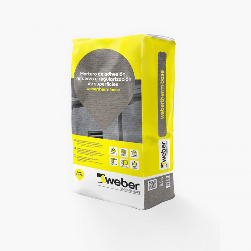 WeberTherm Base 25Kg. Gris WeberTherm Base 25Kg. Gris