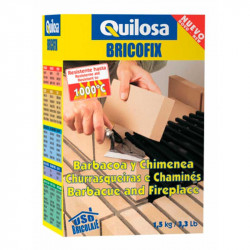 BRICOFIX Barbacoa y Chimenea 1.5 Kg Quilosa.