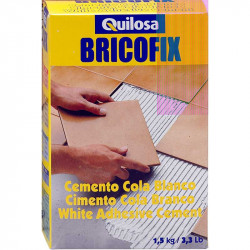 BRICOFIX Cemento Cola Blanco 1.5 Kg Quilosa