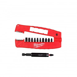 Estuche Milwaukee 12 piezas G1 Shockwave