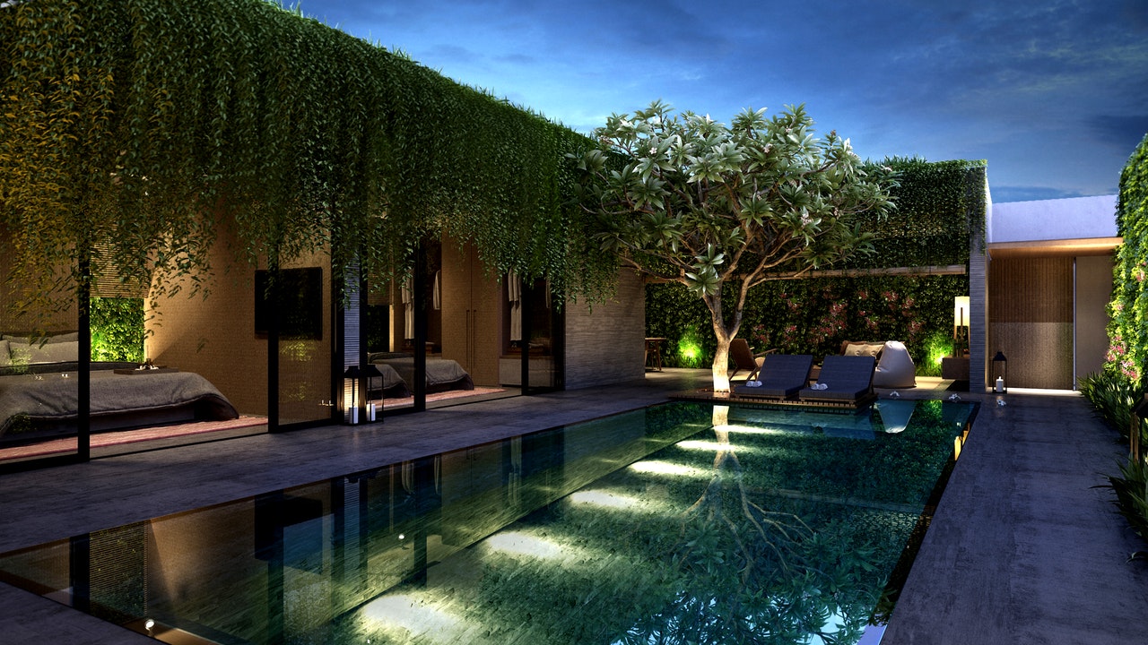 Decoración de jardines con piscina: Consejos TOP - Barral